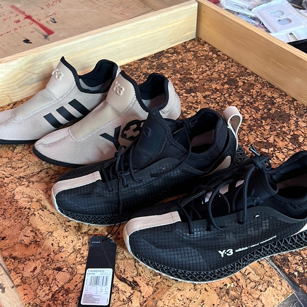 Y-3 runner 4d io black trace khaki 10.5